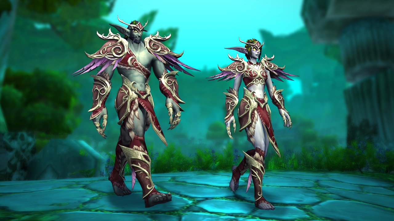 Honor Your Legacy with New Forsaken and Night Elf Heritage Armor