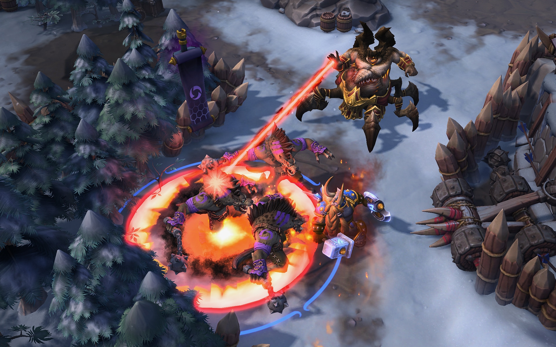 Meet your new Heroes of the Storm map, Alterac Pass