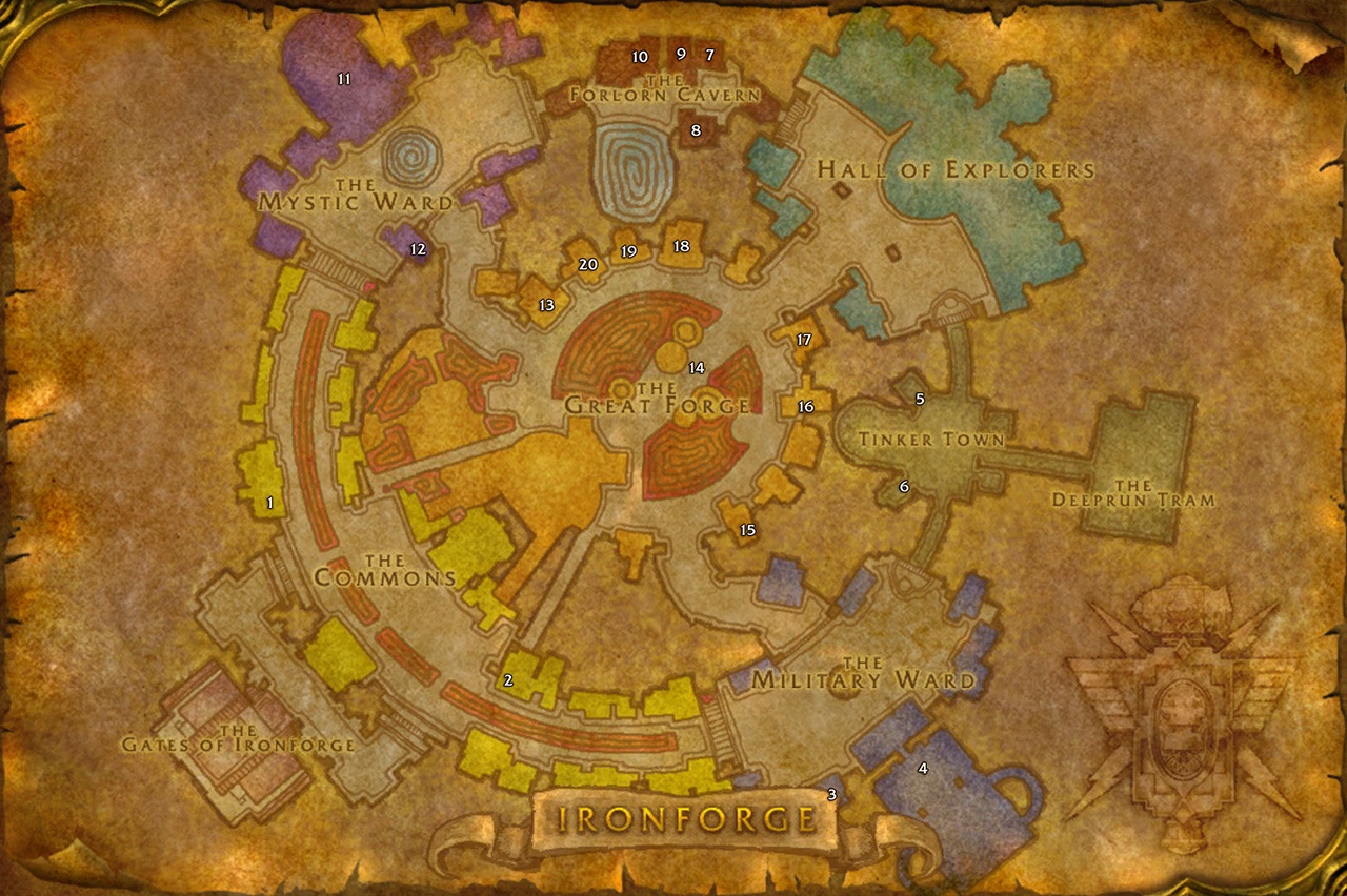WoW Classic City Tour Ironforge World Of Warcraft Blizzard News