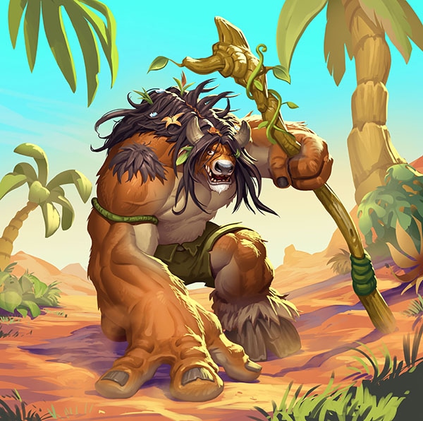 Guff Runetotem, Tauren Druid