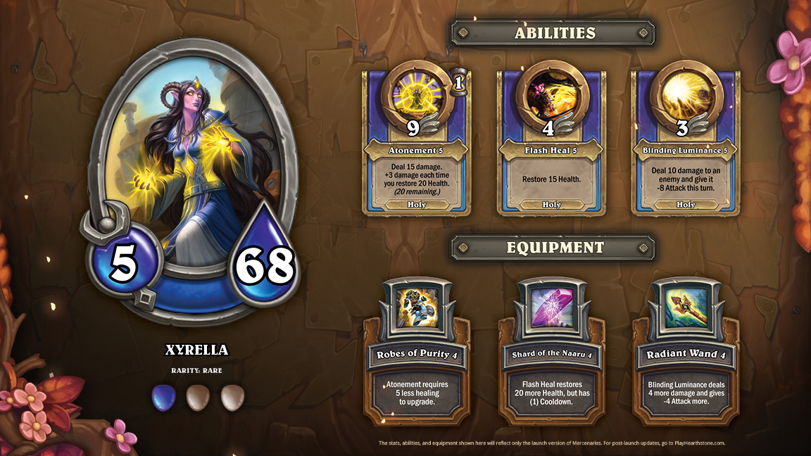 Activision Blizzard Hearthstone® Mercenaries is Live Today—Experience an All-New Way to Play the Smash-Hit Digital Card game