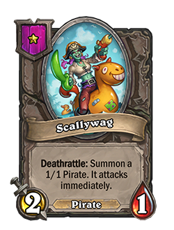 Scallywag Battlegrounds Minion + Art