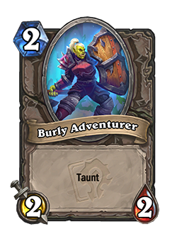 Burly Adventurer has taunt