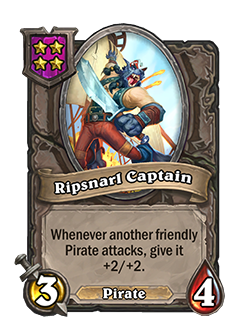 Ripsnarl Captain Battlegrounds Minion + Art