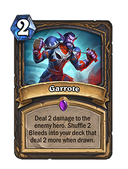 Garrote is getting nerfed.