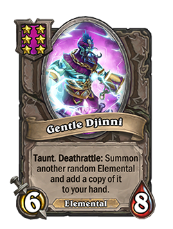 Gentle Djinni pictured