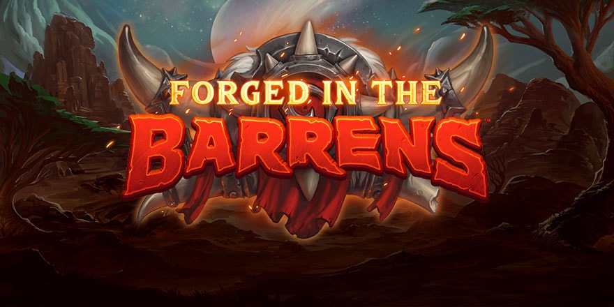 Forged in the Barrens Logo art