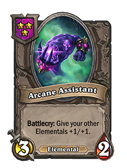 arcane assistant pictured