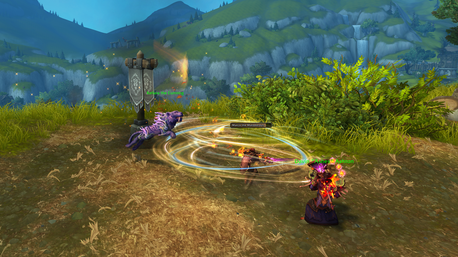 플레이어 간 전투 훈련장