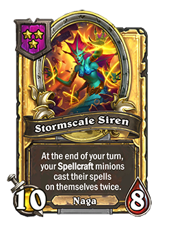 Stormscale Siren Golden