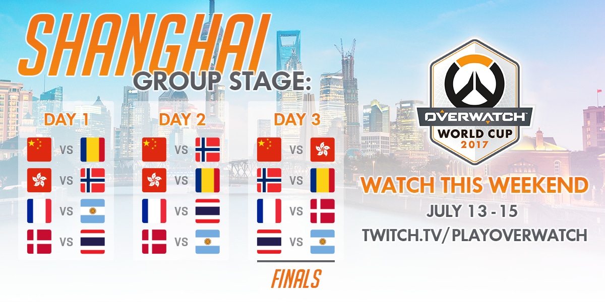 Overwatch World Cup 2022 Schedule Shanghai Group Stage: Official Preview - News - Overwatch