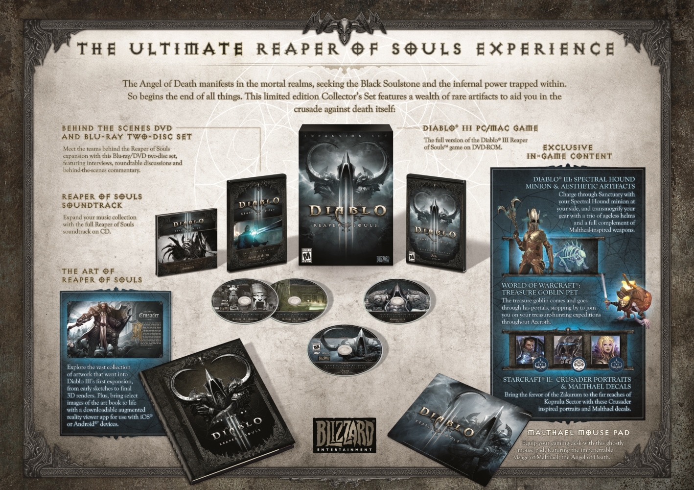 Explore the Resplendent Reaper of Souls™ Collector's Edition