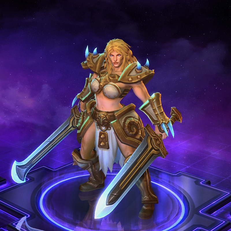 Heroes - Little Merbarian Sonya  Hero, Storm art, Heroes of the storm