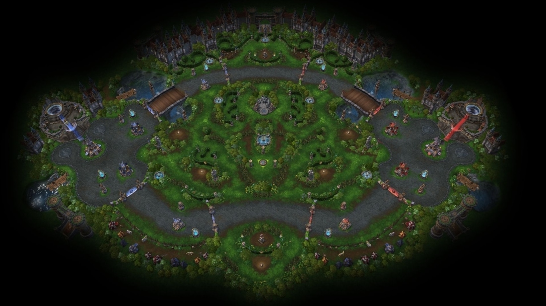 Heroes Of The Storm Map - Maping Resources