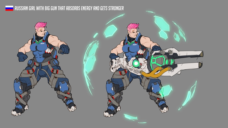 Together We Are Strong! - Designing Zarya in Overwatch and Heroes of ...