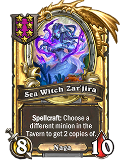 Sea Witch Zarjira Golden