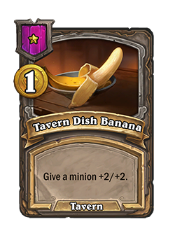 Tavern Dish Banana