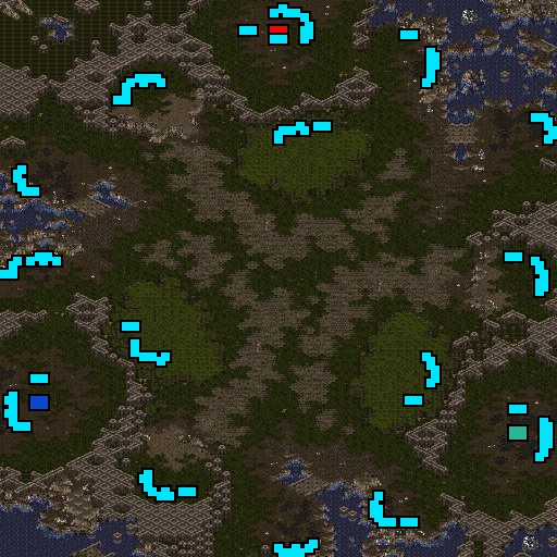 starcraft remastered map