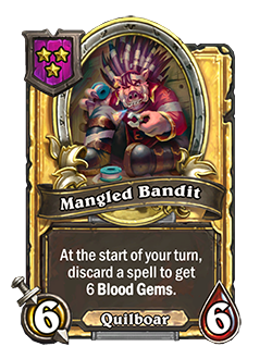 Mangled Bandit Golden