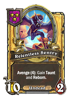 Relentless Sentry Golden