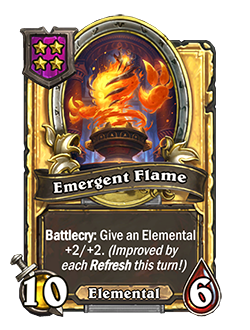 Emergent Flame Golden