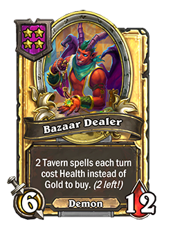 Bazaar Dealer Golden