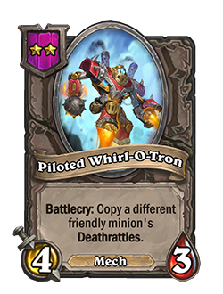Piloted Whirl-O-Tron