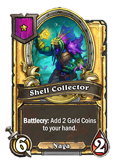 Shell Collector Golden
