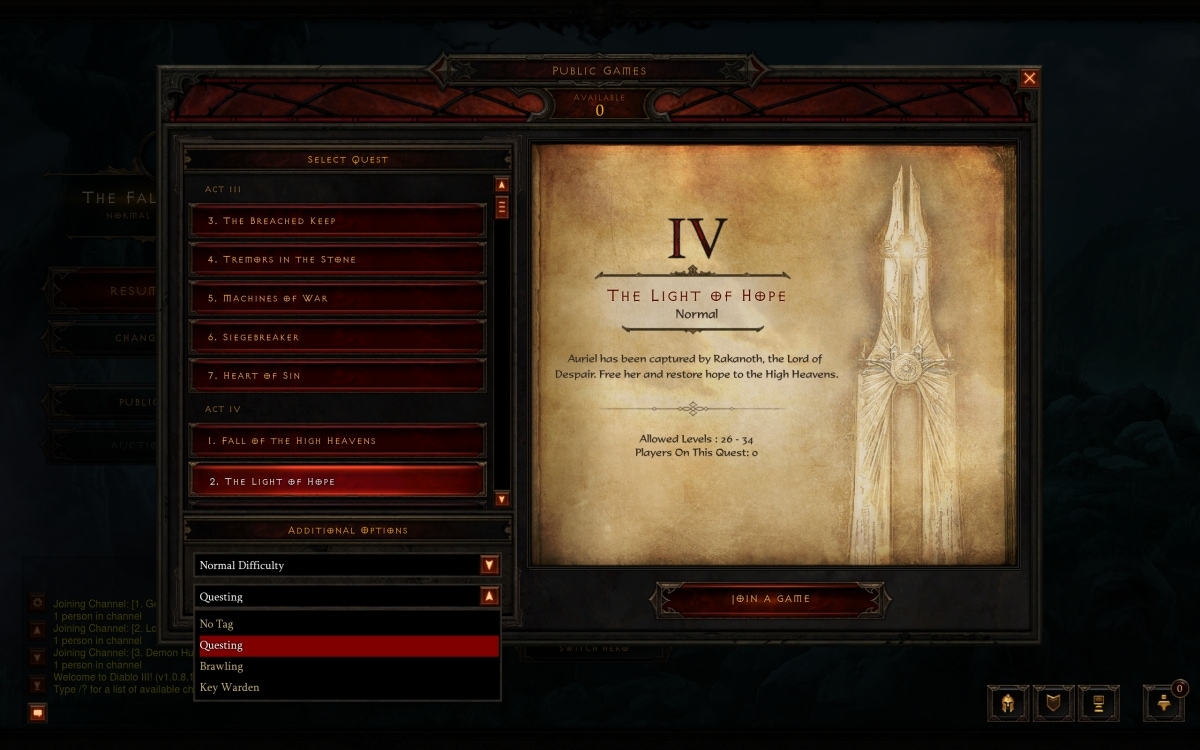 diablo 3 matchmaking tags explained