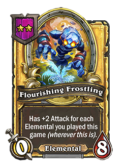 Flourishing Frostling Golden