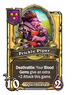 Prickly Piper Golden