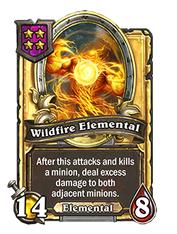 Wildfire Elemental Golden