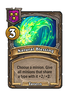 Natural Blessing