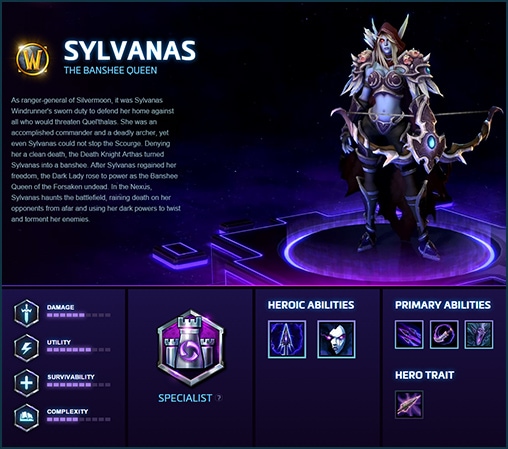 Saqueo Cruel contraste Héroe de la semana: Sylvanas — Heroes of the Storm — Noticias de Blizzard