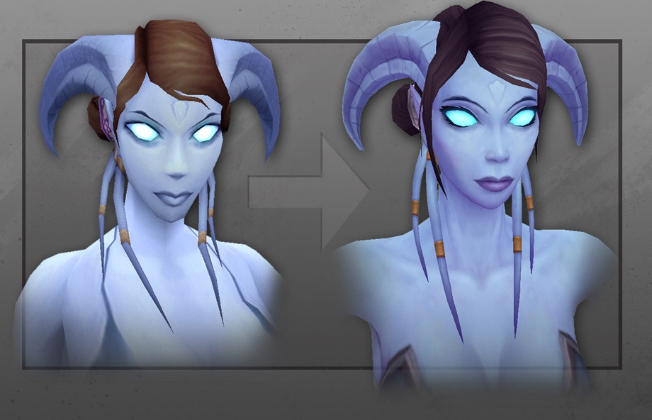 Female Draenei Model Wowhead News