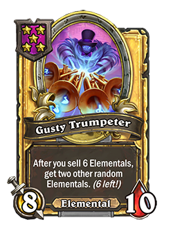 Gusty Trumpeter Golden