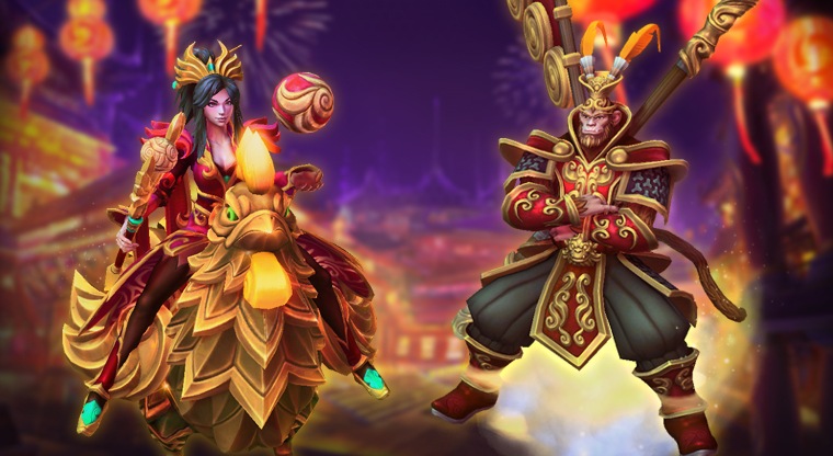 heroes of the storm lunar festival 2018