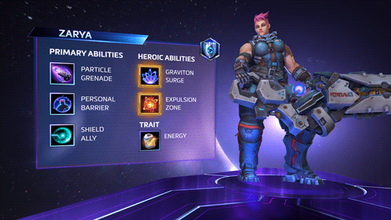 Zarya Spotlight – Heroes of the Storm