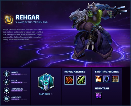 rehgar hero week heroes of the storm blizzard news rehgar hero week heroes of the storm