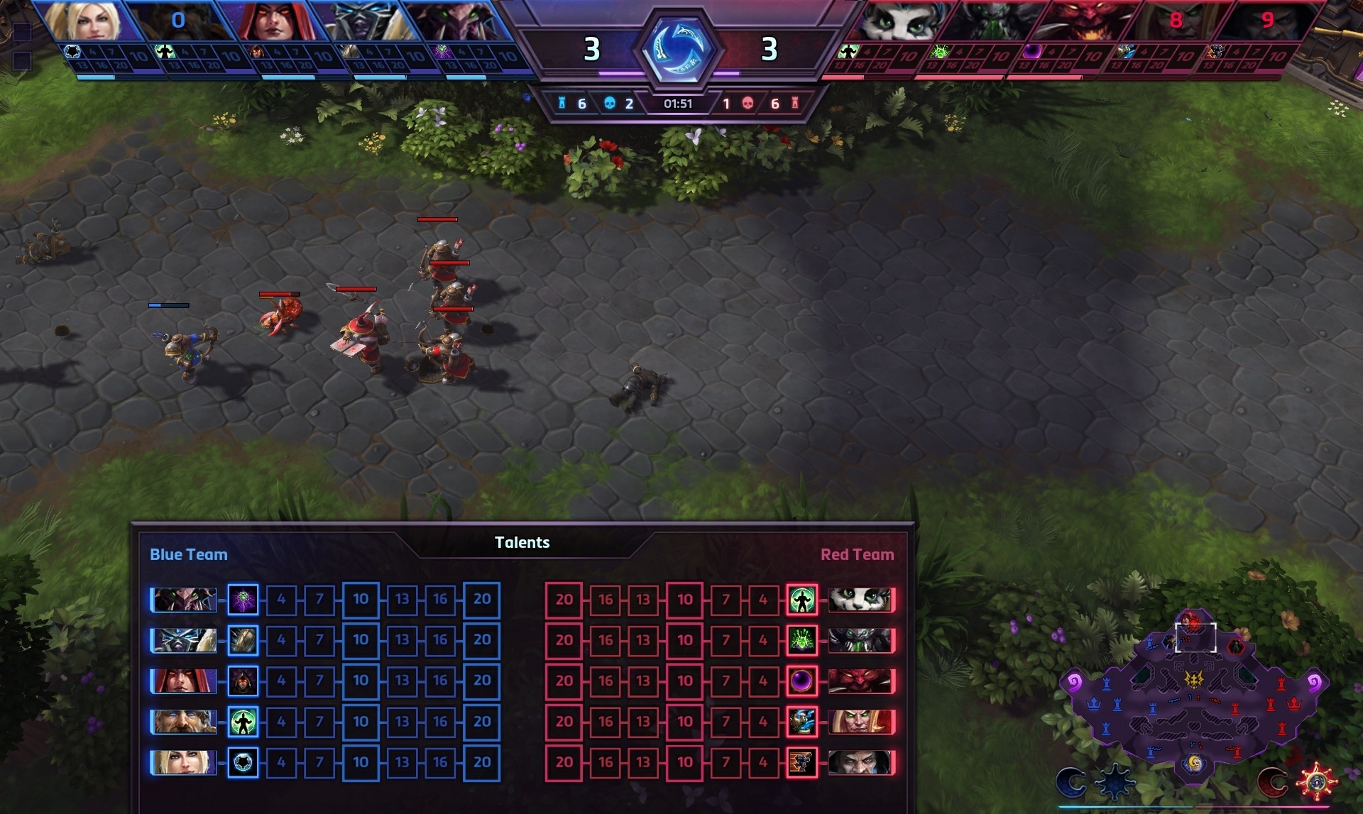 Heroes of the Storm, Interface In Game