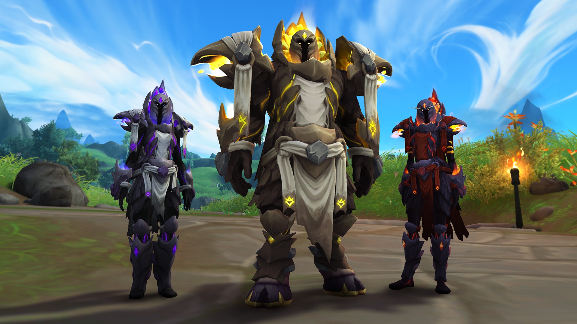 Ensemble de primaliste de paladin