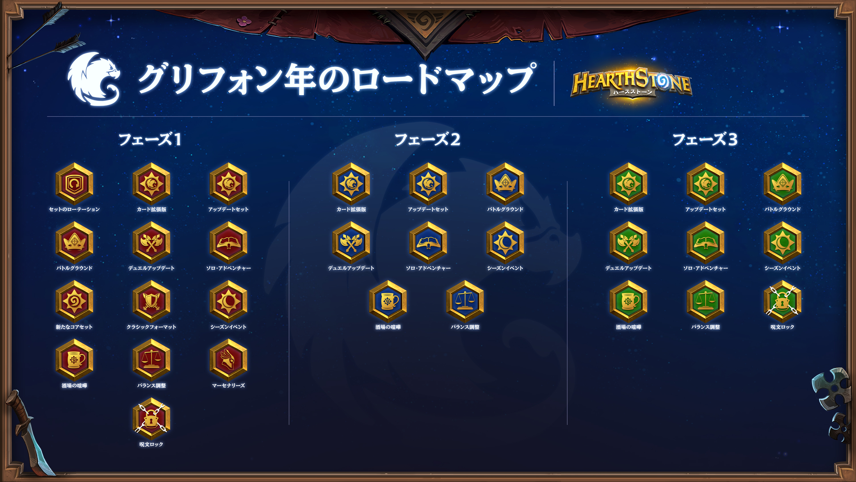 グリフォン年へようこそ ハースストーン Blizzard ニュース