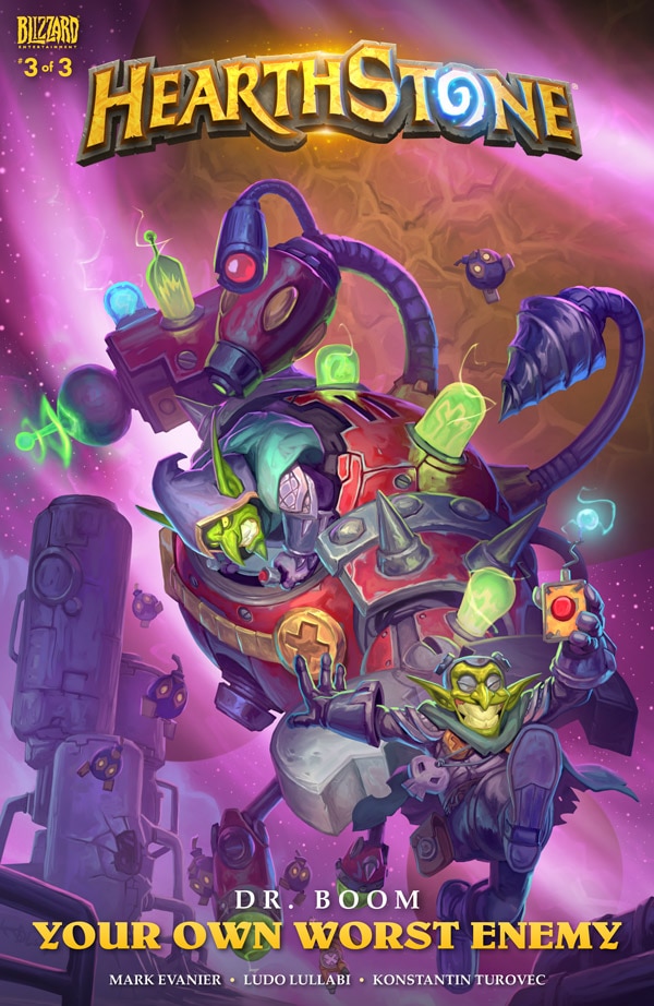 Apparently, Dr. Boom was datamined for Crash Team Rumble. Weirdest  crossover ever. : r/hearthstone