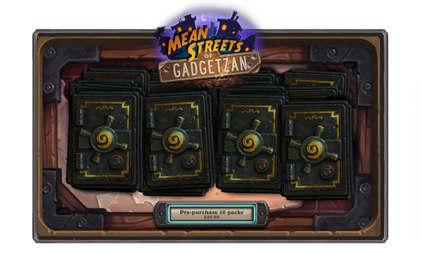 Here's every Hearthstone: Mean Streets of Gadgetzan card