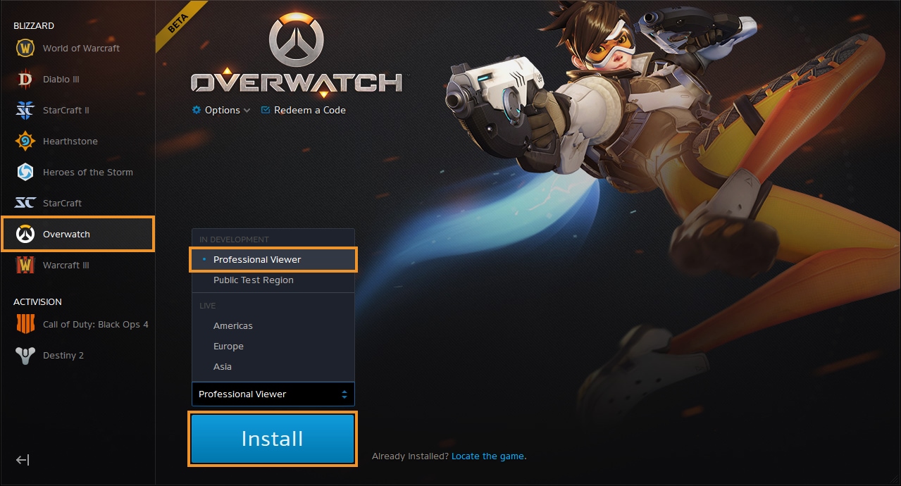 beta overwatch code