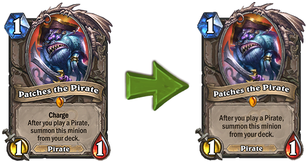 Card Nerf - Patches the - Card Discussion - Hearthstone General - HearthPwn - HearthPwn