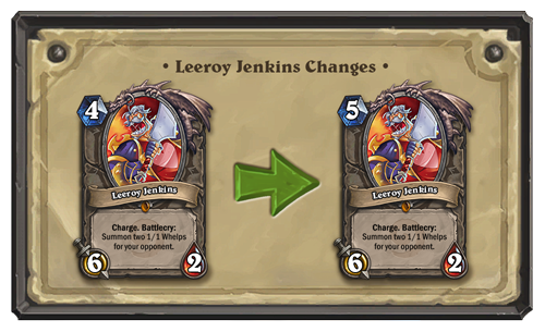 Hearthstone Patch Notes 1 2 0 6485 Hearthstone