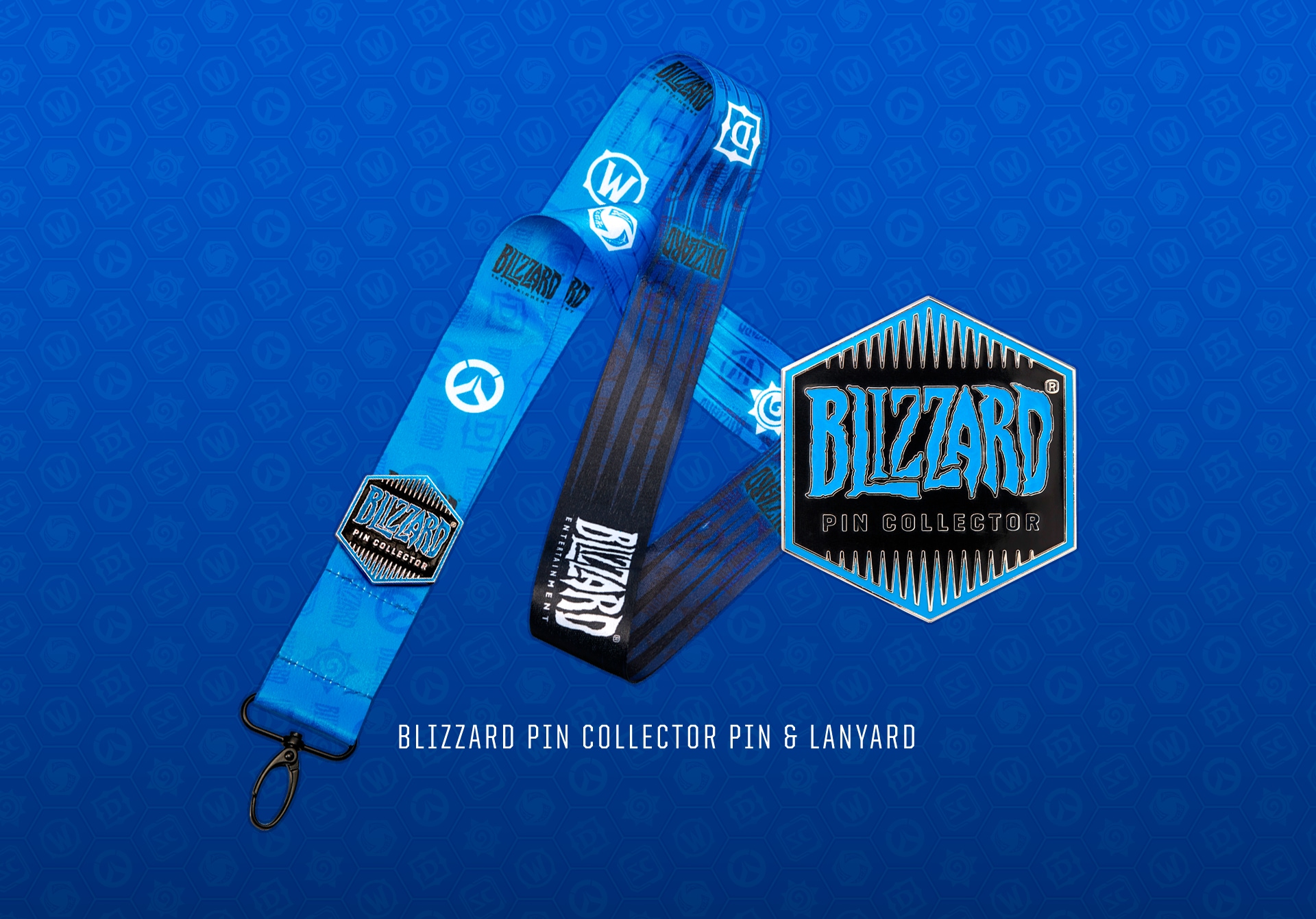 Blizzard Entertainment Pin Badge Size OSFA Logo Collectible Pins Set New 