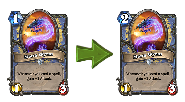 Change: 1 mana -> 2 mana