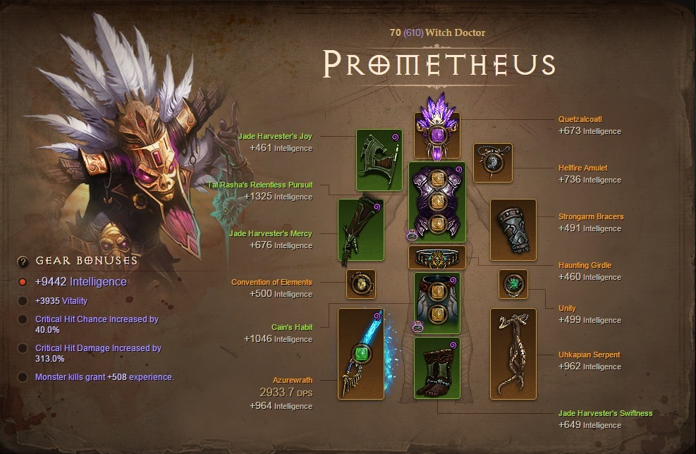 diablo 3 witch doctor pet build